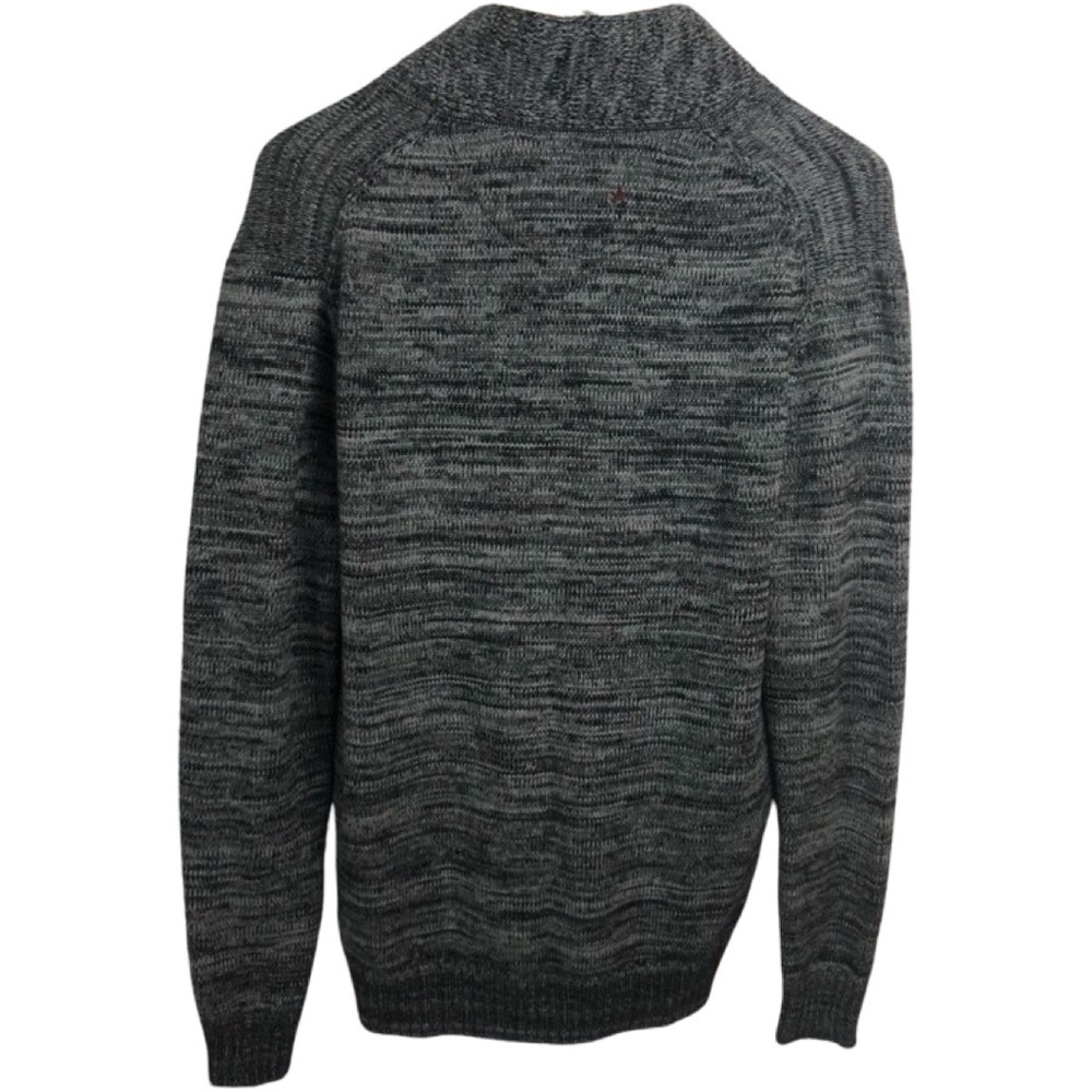 CONVERSE Shawl Neck Space Dyed Fisherman Sweater - Picture 4 of 11